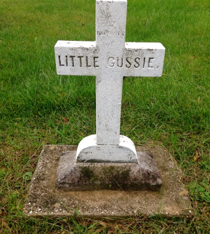 child's grave